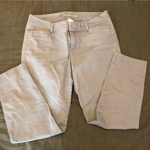 Old navy petite khaki pixie chinos